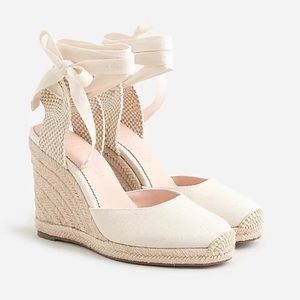 Castaner Round Toe Espadrille Wedges